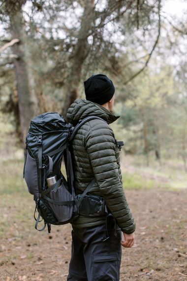 Рюкзак Tramp Trek 40 л сірий, Похідний туристичний рюкзак трамп для трекінгу, Рюкзак для походу і полювання | Зображення 3