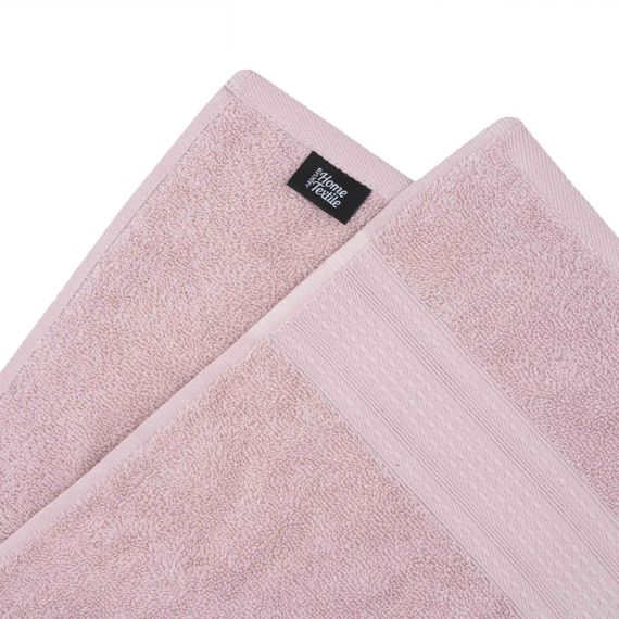 Рушник махровий Ardesto SuperSoft, 70х140см, 100% бавовна, рожевий (ART2270SCP) | Зображення 4