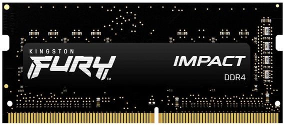 Память для ноутбука Kingston DDR4 3200 16GB SO-DIMM FURY Impact (KF432S20IB/16)