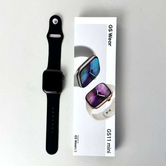 Розумний годинник Smart GS11 Mini 42mm Series 11 Black | Зображення 9