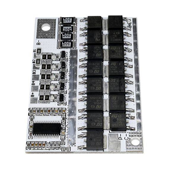 Плата BMS 3S/4S/5S 100A для зарядки Li-ion LMO аккумуляторов с защитой | Зображення 3
