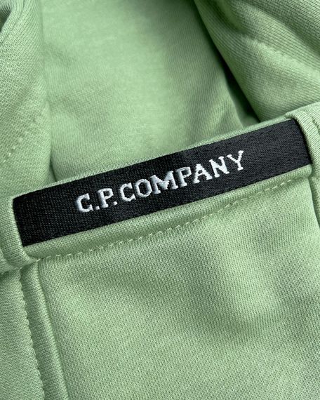 Худі C.P. Company Fleece Zipper Hoodie Light Green M | Зображення 2