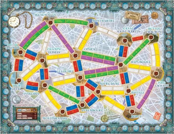 Настільна гра Квиток на потяг: Париж (Ticket To Ride: Paris) | Зображення 2