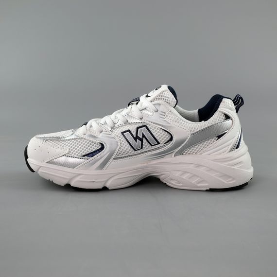 Кросівки чоловічі 591602 Білі сині  40 41 42 43 44 45 | Зображення 3