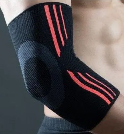 Налокітники Power System PS-6020 Elbow Support Evo Black/Orange (пара) L (PS-6020_L_Black-Orange) | Зображення 1