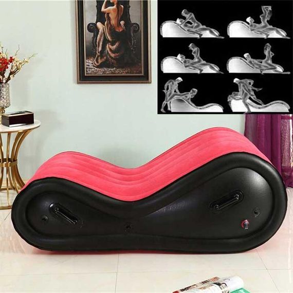 Надувной секс диван  BDSM Game с креплениями для наручников | Зображення 8