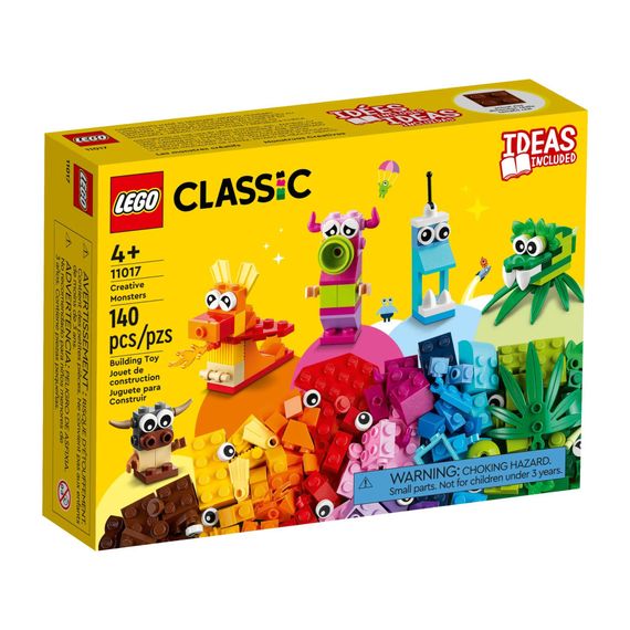 Конструктор LEGO Classic Оригінальні монстри 140 деталей (11017) | Зображення 8