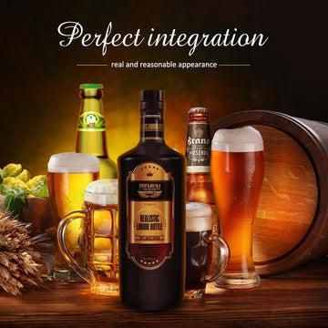 Мастурбато-вагіна пляшка "Vagina Realistic Wine Bottle" без вібрації тілесний Sex Aura | Зображення 3