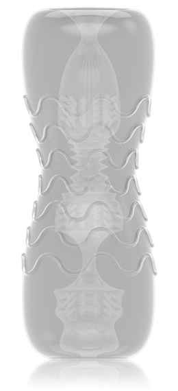 Мастурбатор Dorcel Double OO, двусторонний, два рельефа Sex Aura