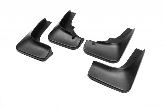 Брызговики под узкий порог (4 шт) для Mitsubishi Outlander 2006-2012 гг