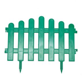 Забор декоративний зелёный 39,5 см × 27 см