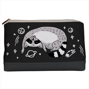Косметичка дорожная женская Lovely Космічна дівчина 26x15x8 см
