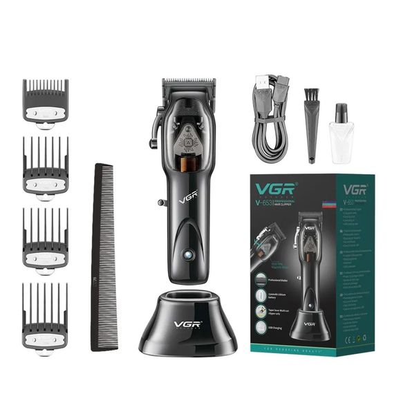 Машинка для стрижки, USB світлодіодний екран XPRO VGR V-969 (43959-V-969_496) | Зображення 8
