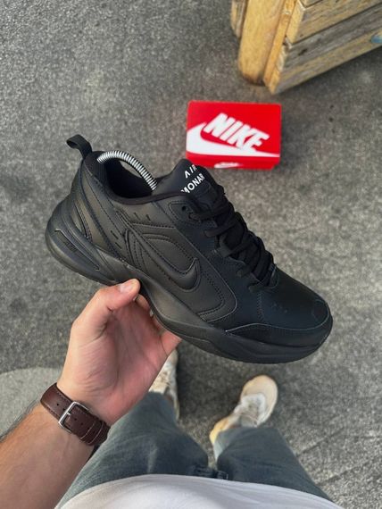 Кросівки Nike Air Monarch (all black) | Зображення 7
