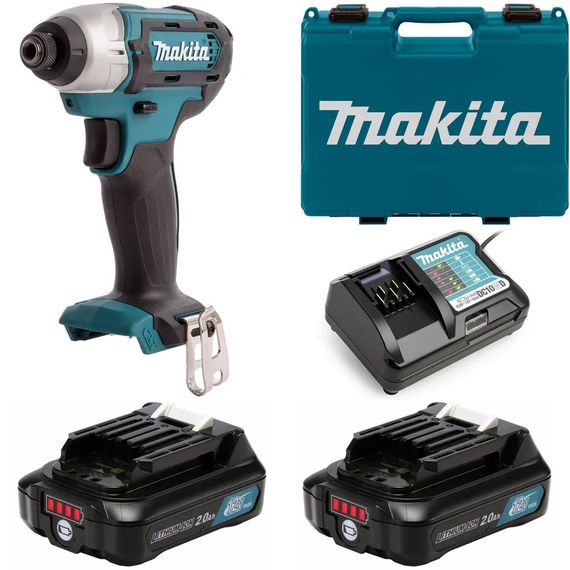 Винтоверт импульсный аккумуляторный Makita TD110DWAE (110 Нм, 1/4", CXT 12 В)