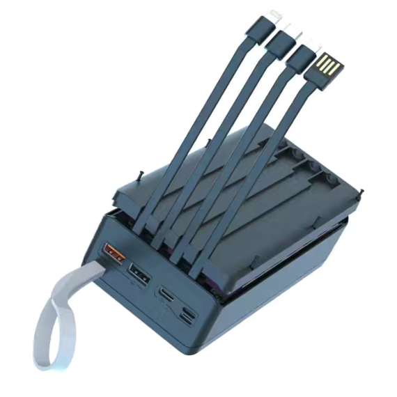 Корпус Павербанк PowerBank 16*18650 Type-C lightning PD3.0 QC3.0 З кабелями 22.5 Wt | Зображення 4