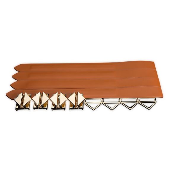 БДСМ-набір LOCKINK Bondage & Restraint Brown Set | Зображення 4