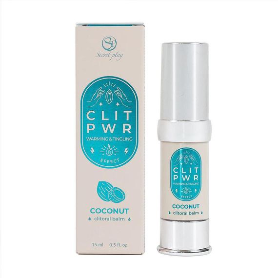 Рідкий вібратор CLIT PWR COCONUT CLITORAL BALM Sex Aura