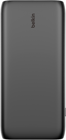 Акумулятор портативний Belkin літій-іонний Power Bank 26000мА·год, 32Вт, USB-A/USB-C PD PPS, чорний (BPB016BTBK)