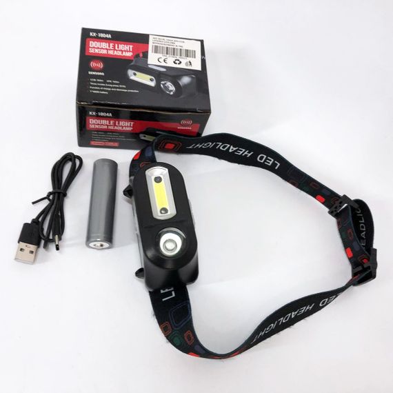 Водонепроницаемый фонарик, Фонарик на голову для домашних работ, Led фонарь на голову LP-53 | Зображення 7