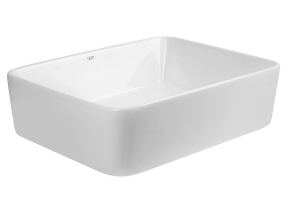 Комплект Qtap Tern: Раковина накладна прямокутна 480х370х135 мм White + Донний клапан PU02 (QT17112074WN47301) | Зображення 4