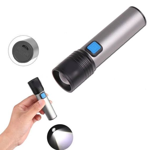 Ручной компактный фонарь Flashlight | Зображення 1