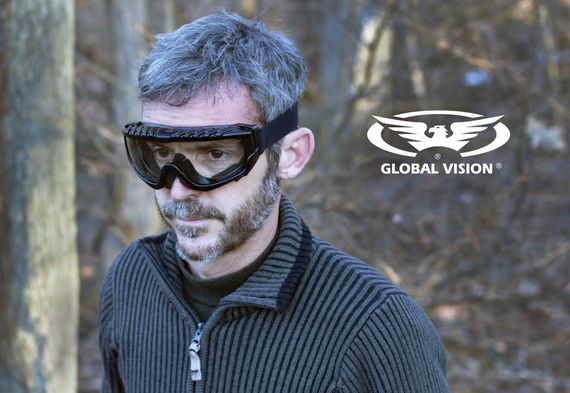 Окуляри захисні з ущільнювачем Global Vision Ballistech-1 (clear) Anti-Fog, прозорі | Зображення 7