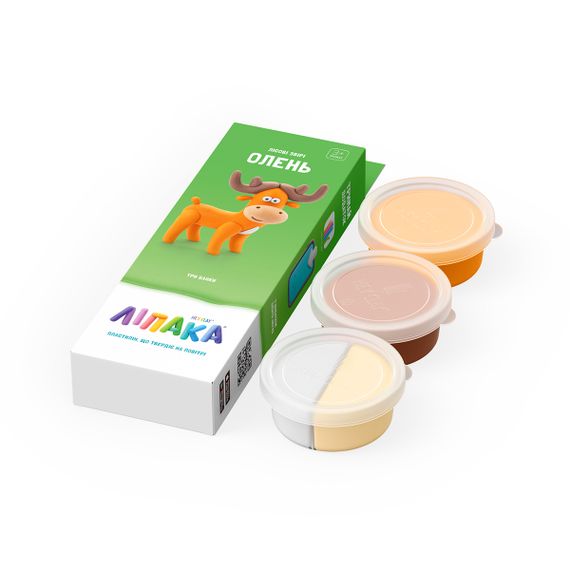 Саванна Олень Small Set детской глины | Зображення 1