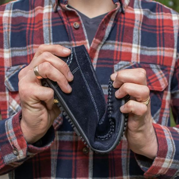 Мокасины замшевые Prime Shoes синие 40 размер | Зображення 5