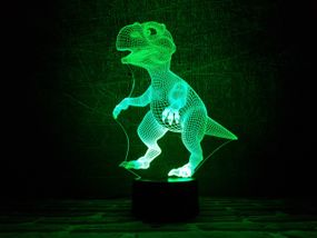 Сменная пластина для 3D ламп "Динозаврик" 3DTOYSLAMP