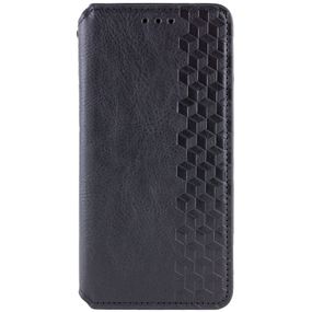 Шкіряний чохол-книжка GETMAN Cubic (PU) для Samsung Galaxy A27 Чорний