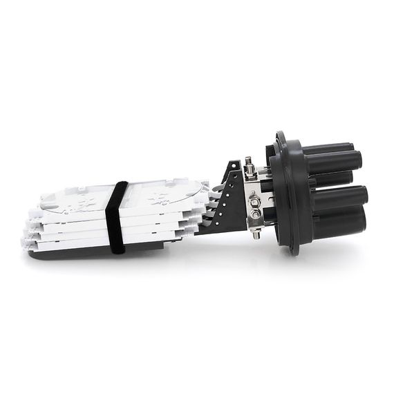 Муфта оптическая Merlion ML-OP-F107H-192C, герметичная, 5 вводов, до 4-х кассет