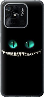 Чехол на Xiaomi Redmi 10C Чеширский кот из пластика FCh_084604