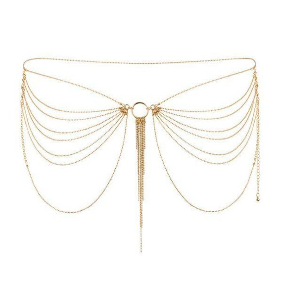 Ланцюжок трусики або ліф Bijoux Indiscrets MAGNIFIQUE Waist Chain - Gold
