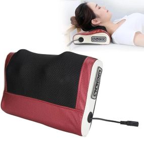 Массажная подушка 1071 с инфракрасным подогревом и 3мя режима Массажер для ног рук спины и шеи HT-39