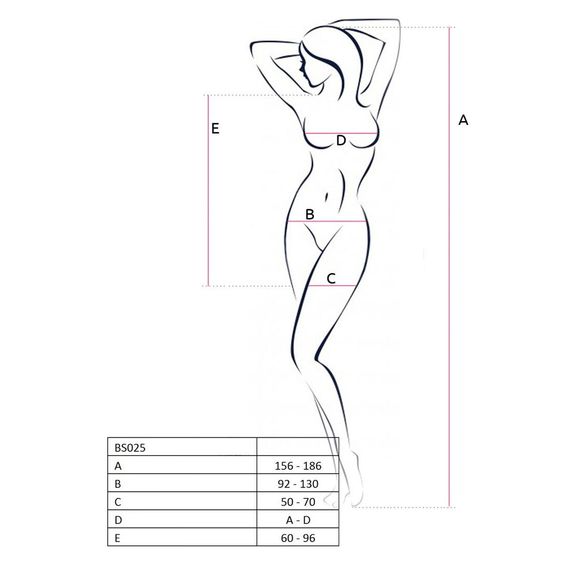 Бодістокінг Passion BS025 white, сукня-сітка, спущене плече, довгий рукав | Зображення 2