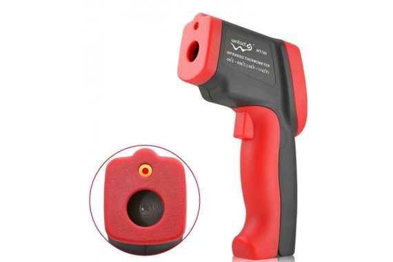 Пірометр цифровий безконтактний -50-750°C WINTACT WT700 | Зображення 4