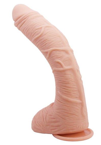 Фалоімітатор на присосці Baile Beautiful ALEX 10.6'' Flesh, BW-008037NR Sex Aura | Зображення 5