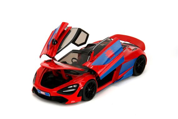 Игровая металлическая машинка Marvel Spider-Man Макларен 720S с человеком-пауком | Зображення 5