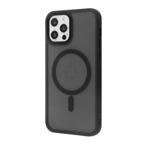 Чехол WAVE Matte Insane Case with Magnetic Ring iPhone 12 Pro black