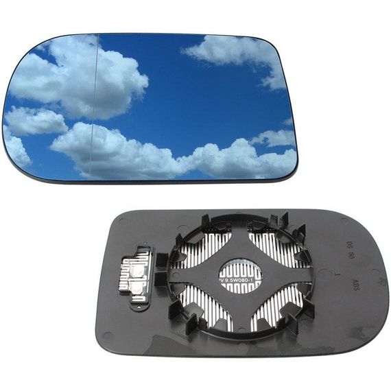 Вставка дзеркала ліва синя BMW 5 E39 96-04 із обігрівом Дзеркало ліве вкладиш БМВ | Зображення 1