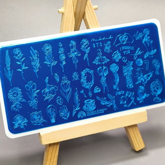 Пластина для стемпінга 165 Global Fashion (12х6см)