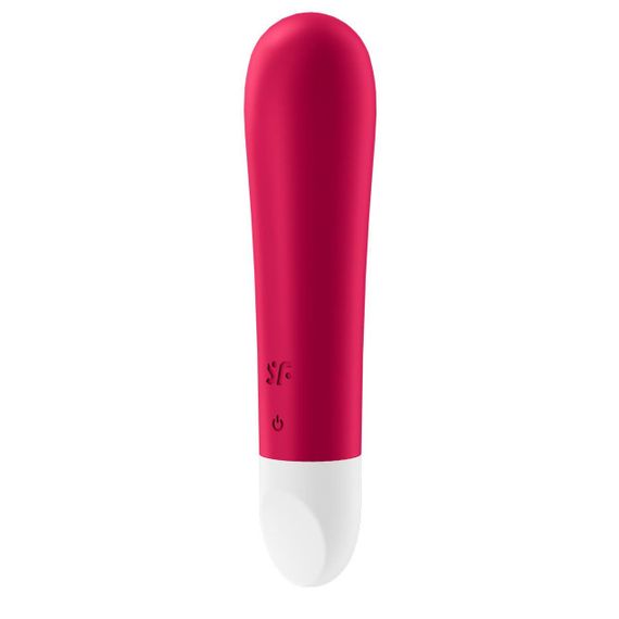 Віброкуля Satisfyer Ultra Power Bullet 1 Red на акумуляторі, потужна міні віброкуля для точкової стимуляції | Зображення 2
