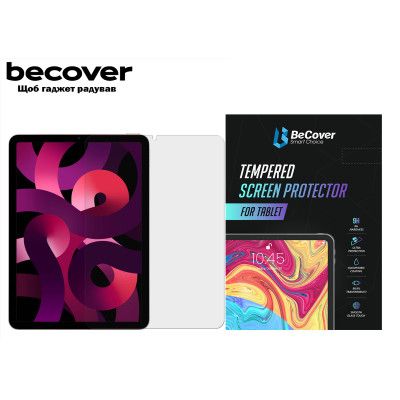 Стекло защитное BeCover Apple iPad Air 5 (2022) 10.9" (708912) - Топ Продаж! | Зображення 2