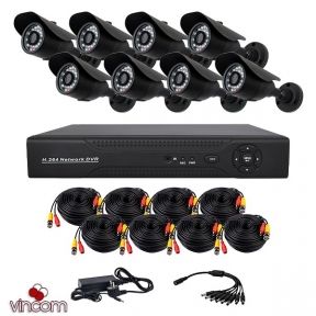Комплект AHD видеонаблюдения CoVi Security AHD-8W KIT