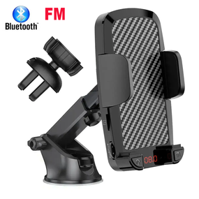 Держатель для телефона автомобильный FM ФМ Bluetooth модулятор Terra IQ, трансмиттер