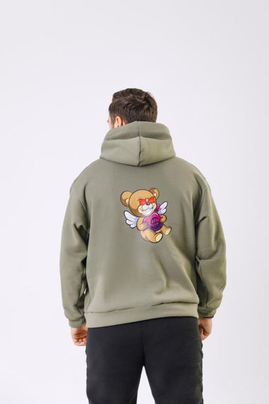 Зіп-Худі унісекс МА (01) Олива | Зображення 1