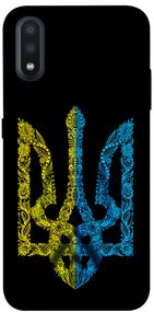 Чохол IBANAN Жовтоблакитний герб для Samsung Galaxy A01