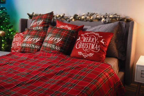 Плед Ardesto Fleece 130x160см, червоний (ART0717PB) | Зображення 4