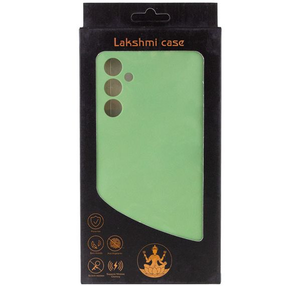 Чехол Silicone Cover Lakshmi Full Camera (AAA) для Samsung Galaxy S24+ Мятный / Mint | Зображення 6
